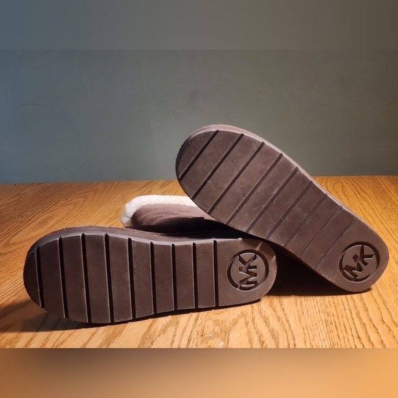 Michael Kors Women Coffee Brown Suede Winter Mid MID-Calf Boots Shoe Size 6M - Picture 4 of 5